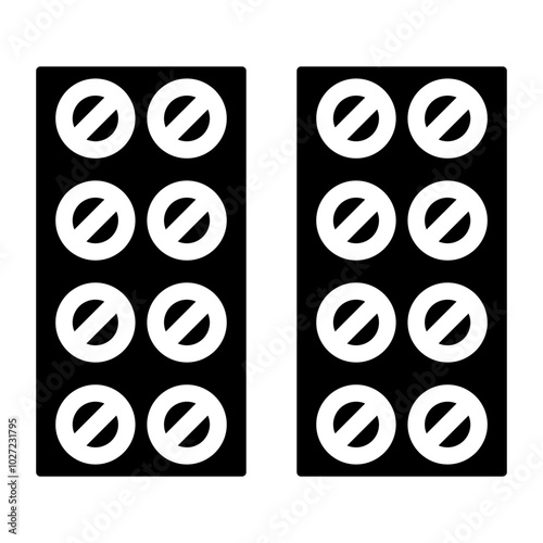 Allergy Medication Vector Design Icon Style
