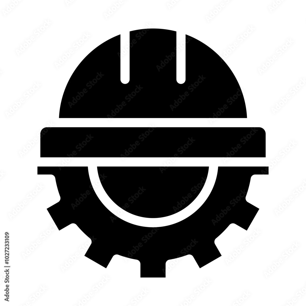 Engineer Logo Vector Design Icon Style Engineer Logo Vector Design Icon Style