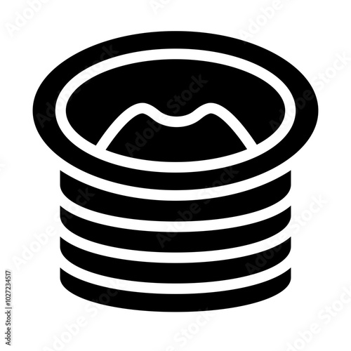 Cable Bushing Vector Design Icon Style