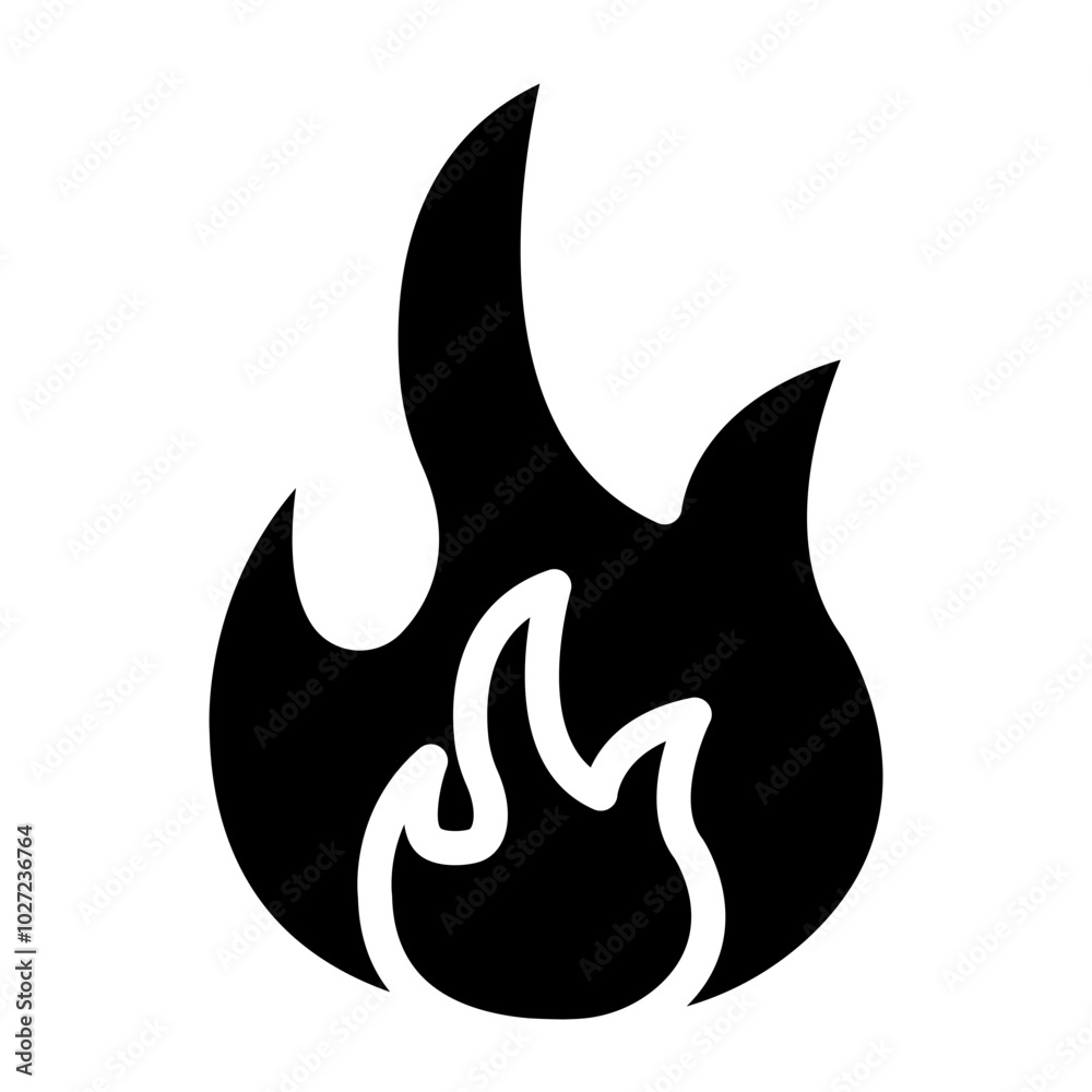 Blaze Beacon Vector Design Icon Style Blaze Beacon Vector Design Icon Style