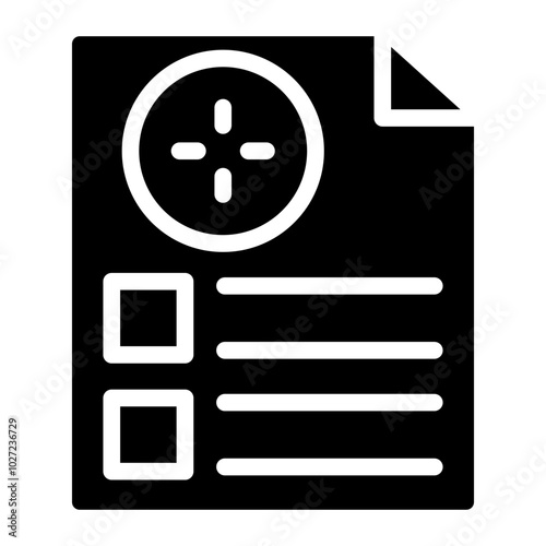Procure Precision Vector Design Icon Style