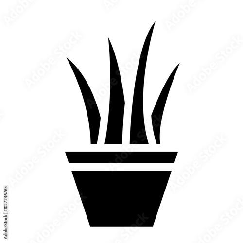 Pot Paradise Vector Design Icon Style