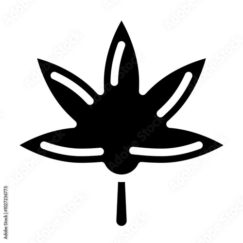 Weed Whirl Vector Design Icon Style