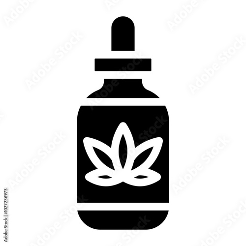 Hemp Helix Vector Design Icon Style
