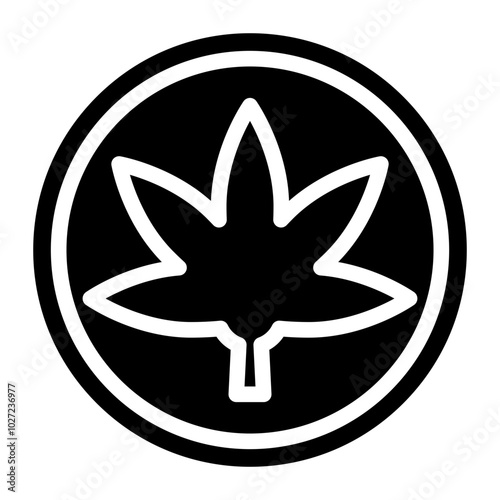 Cannabis Cove Vector Design Icon Style