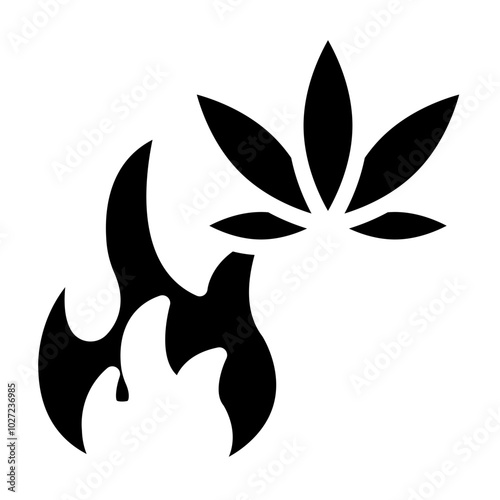 Bliss Blaze Vector Design Icon Style