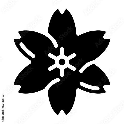 Sakura Serenade Vector Design Icon Style