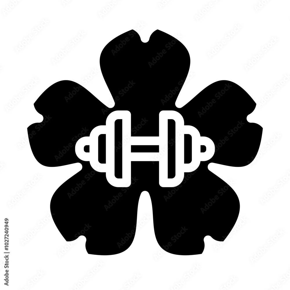 Brave Blossom Vector Design Icon Style Brave Blossom Vector Design Icon Style