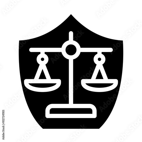 Fairness Crest Vector Design Icon Style