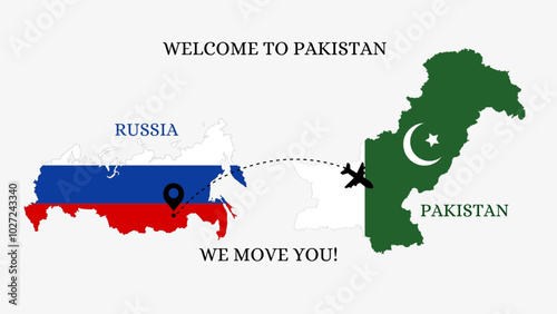 WELCOME TO PAKISTAN. TRAVEL FROM RUSSIA TO PAKISTAN
