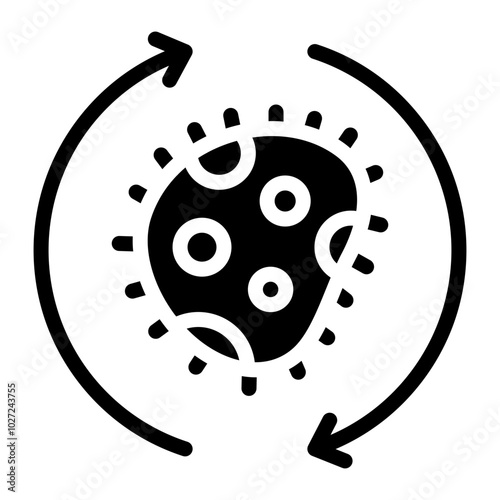 Spore Sync Vector Design Icon Style