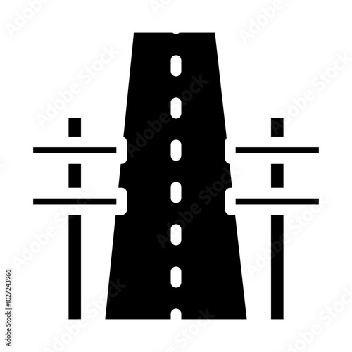 Transmit Trail Vector Design Icon Style