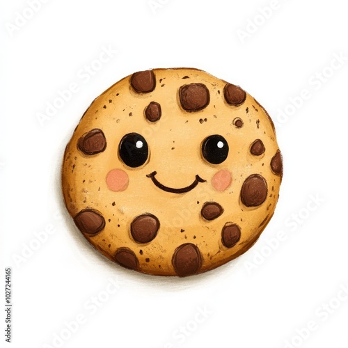 A cookie vector illustration photo