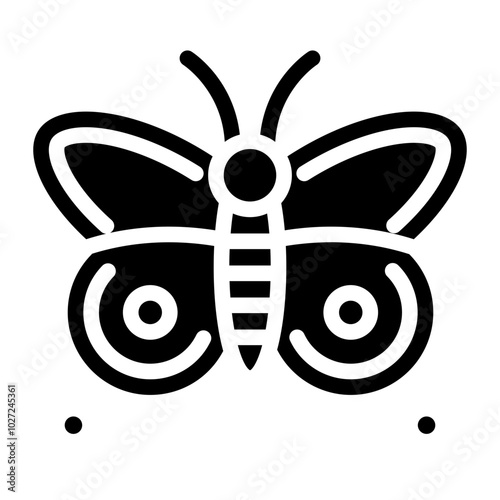 Butterfly Vector Design Icon Style
