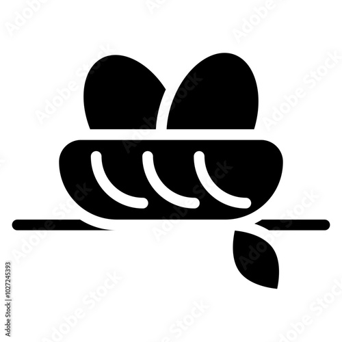 Nest Vector Design Icon Style