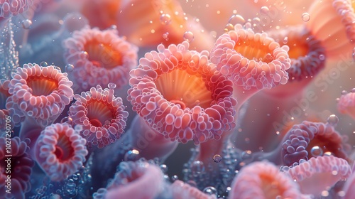 Close-up of Vibrant Coral in the Ocean