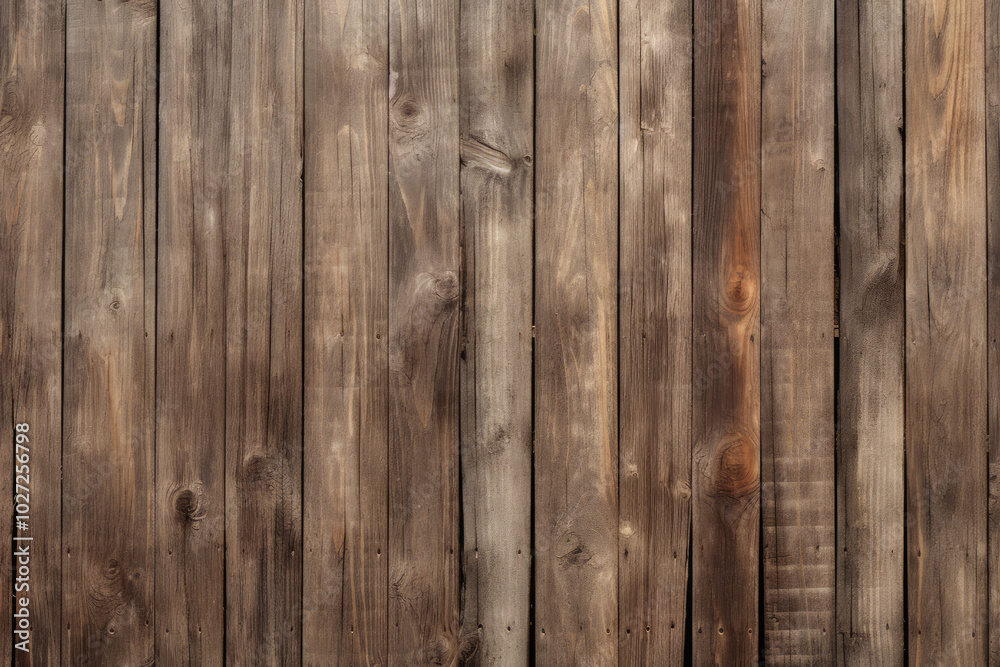 Naklejka premium Processed collage of old retro wooden wall surface texture. Background for banner, backdrop