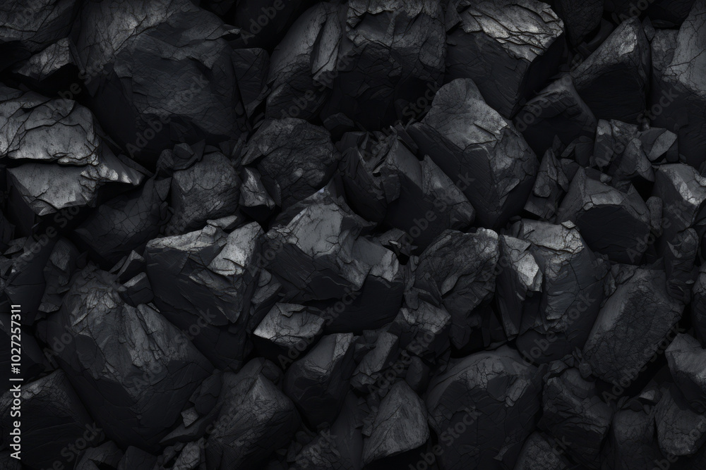 Processed collage of industrial pea coal surface texture. Background for banner, backdrop or texture Processed collage of industrial pea coal surface texture. Background for banner, backdrop or texture