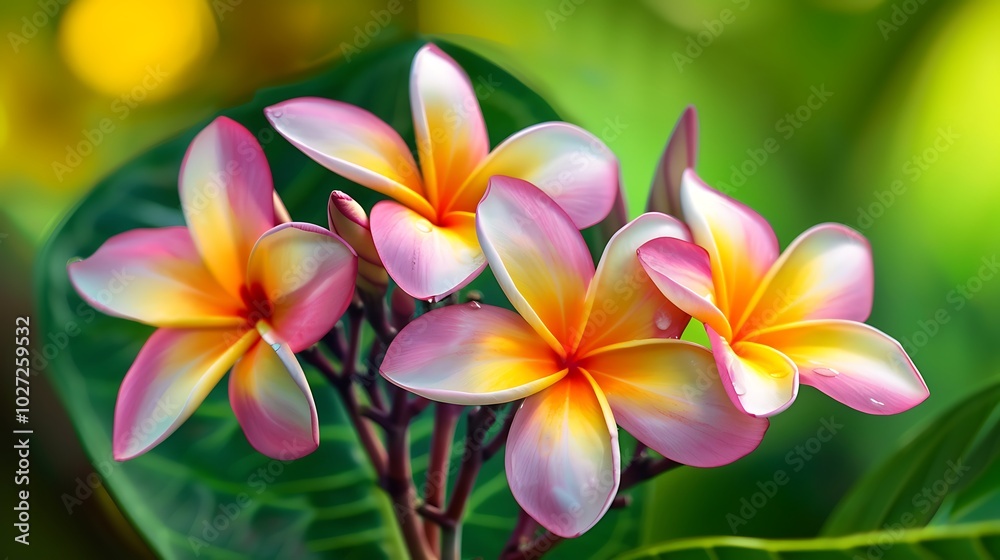 Plumeria flower arrangement on maui Plumeria flower arrangement on maui