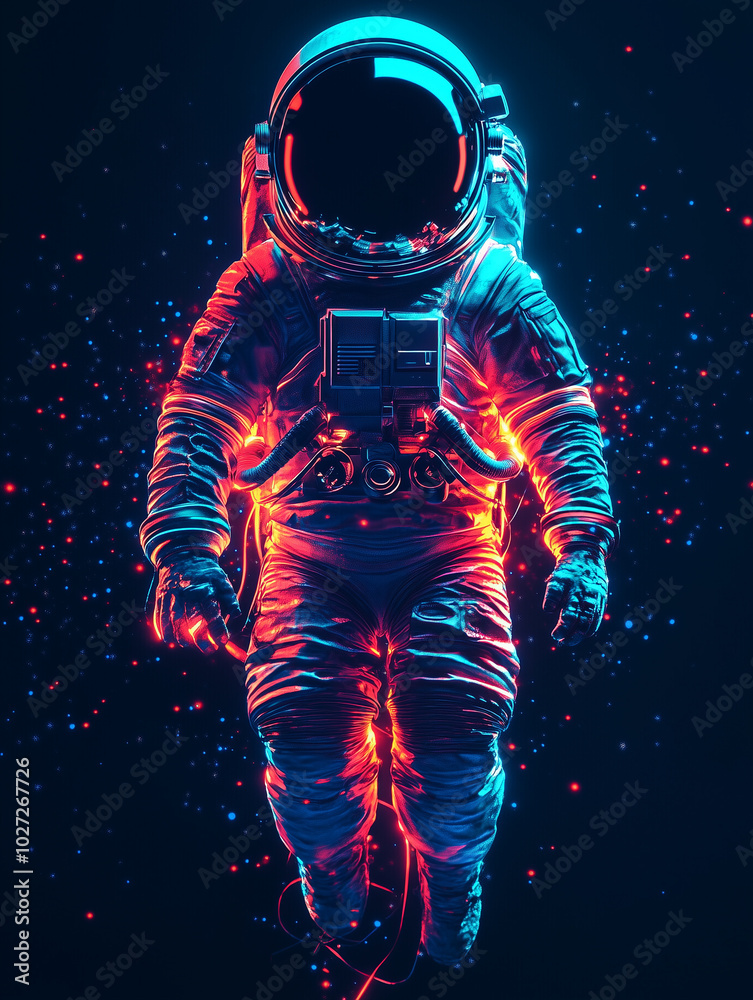 astronaut in space astronaut in space