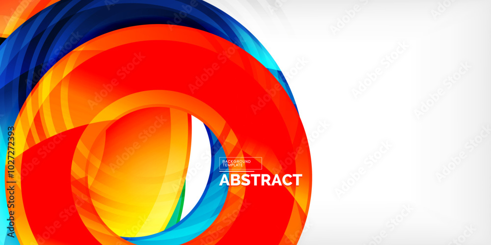 Fototapeta premium Circles, round elements, ring shapes premium background. Vector Illustration For Wallpaper, Banner, Background, Card, Book Illustration, landing page