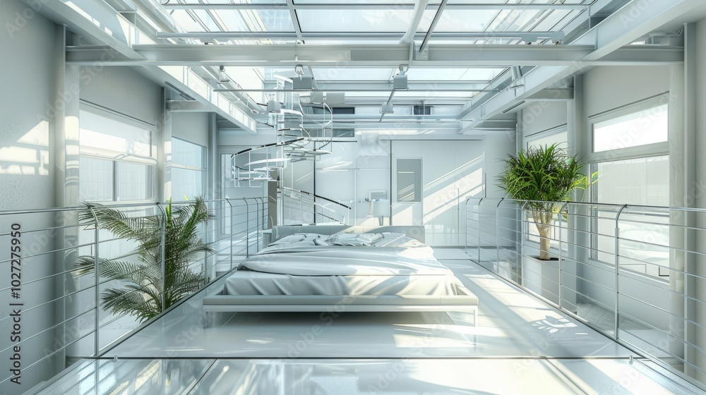 modern bedroom interior design with white walls and floor modern bedroom interior design with white walls and floor