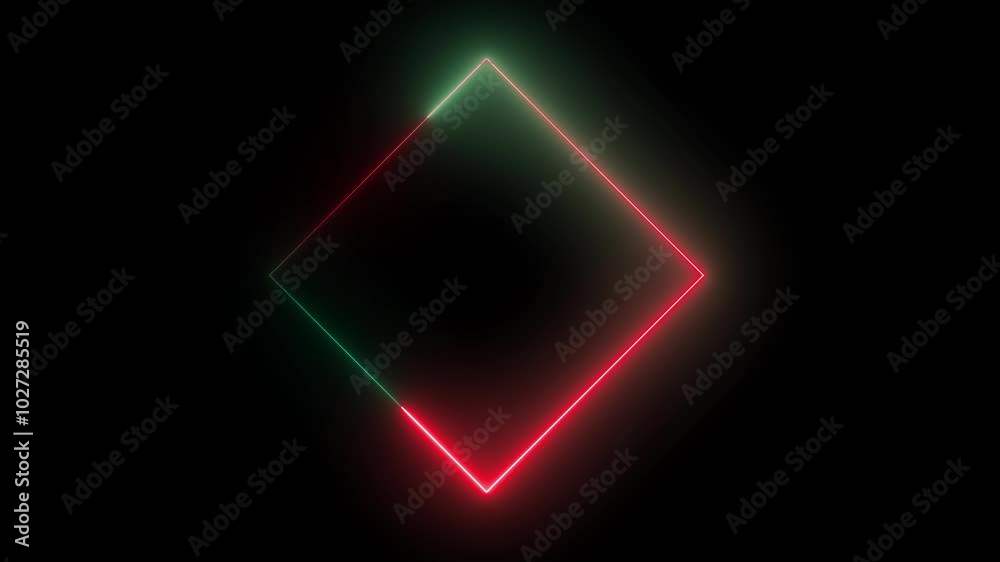 neon square frame neon square frame