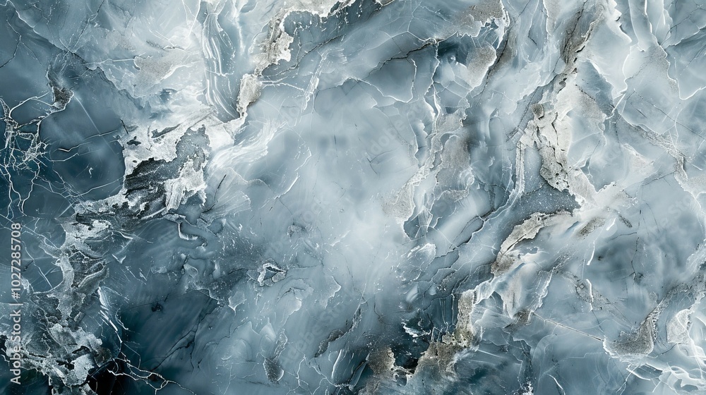 Obraz premium Abstract marble texture. Blue and gray marble texture with swirling patterns. Perfect for backgrounds, designs, and creative projects.