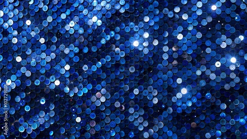 Blue sequin sparkle background