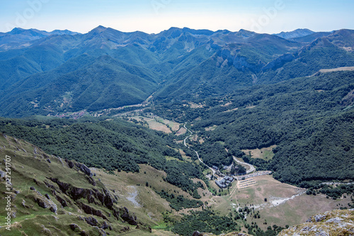 The Fuente De cable car is a popular tourist attraction in the community of Cantabria in Spain.