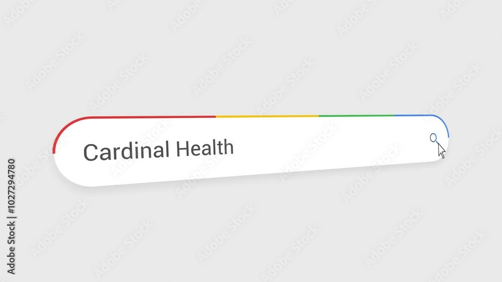 Typing Cardinal Health in Search Bar Animation | Close-Up Search Engine Interface | Web Search for Cardinal Health | Internet Browsing, Technology, and Digital Marketing Animation Video Typing Cardinal Health in Search Bar Animation | Close-Up Search Engine Interface | Web Search for Cardinal Health | Internet Browsing, Technology, and Digital Marketing Animation Video