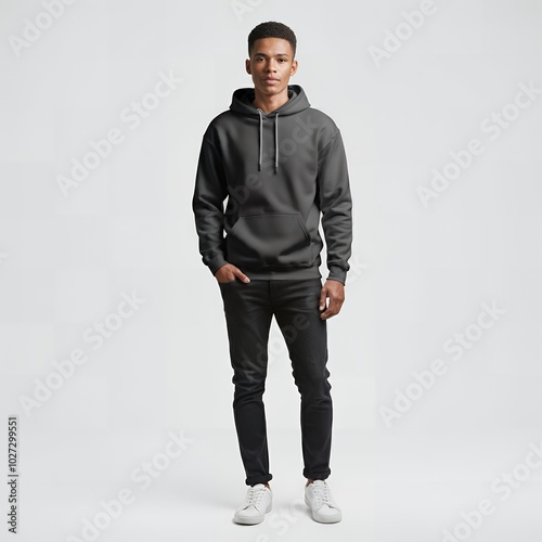 Blank hoodie mockup