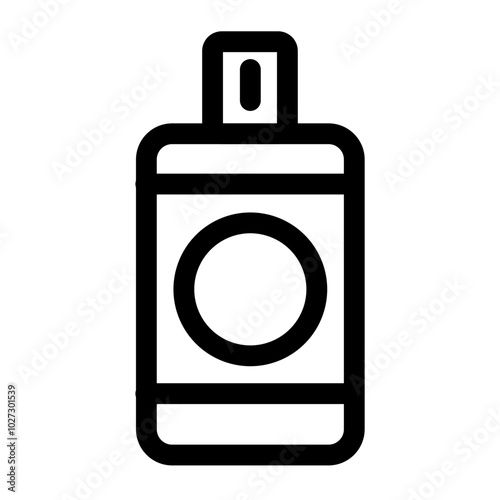Bathroom spray dispenser - clean and modern bathroom icon