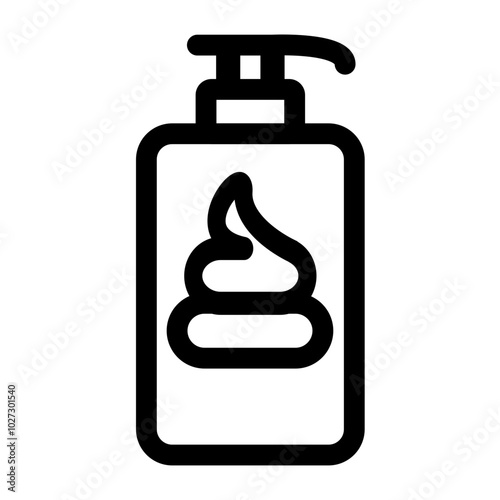Bathroom foam dispenser - clean and modern bathroom icon