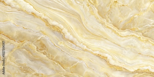 Wallpaper Mural A stunning yellow marble backdrop featuring intricate abstract swirls, perfect for creative designs and backgrounds, blending elegance and artistry in a captivating way. Torontodigital.ca