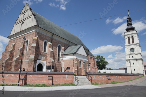 Obraz na płótnie Uniejów. Kościół św. Floriana w Uniejowie. Polska w salonie
