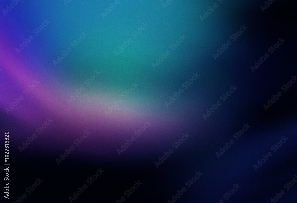 Abstract, blurred, grainy, gradient background in a deep blue and purple hue. Abstract, blurred, grainy, gradient background in a deep blue and purple hue.