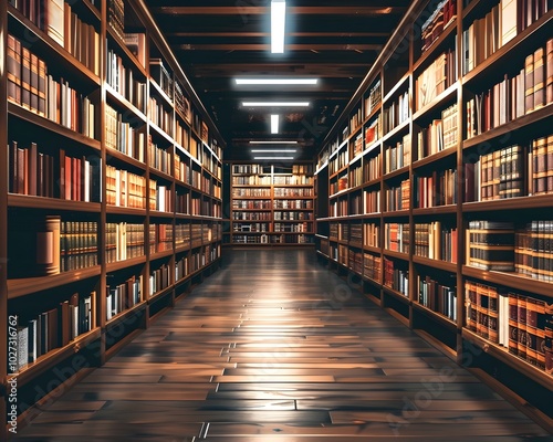 Endless Virtual Library Shelves for Knowledge and Learning