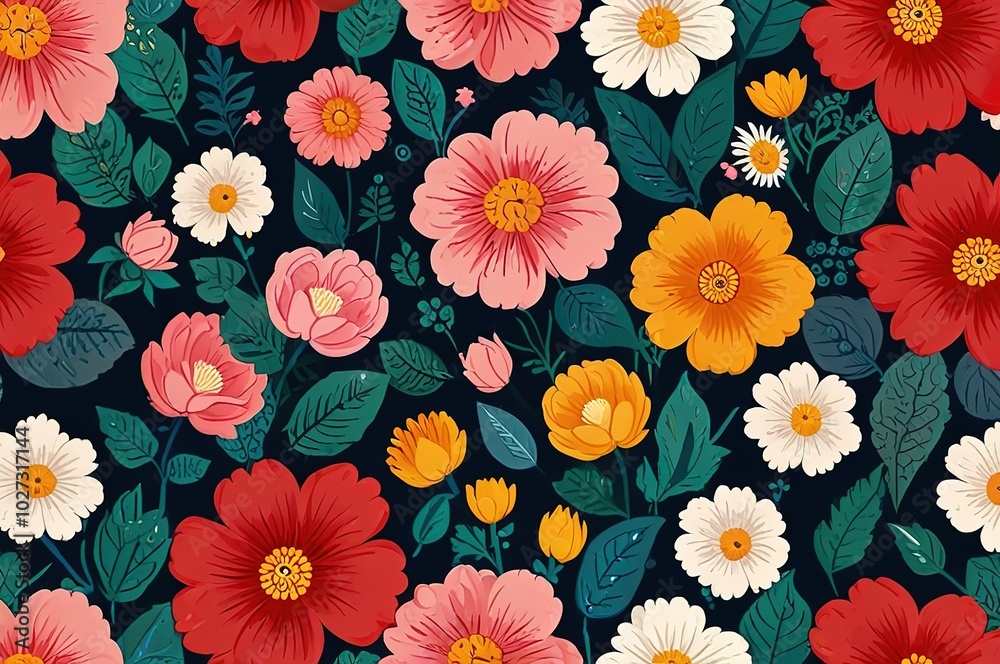 seamless floral pattern seamless floral pattern