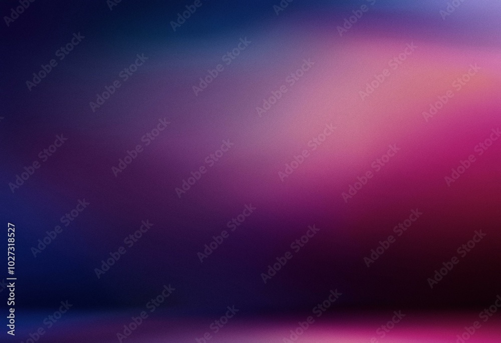 An abstract grainy background with a gradient from deep blue to bright pink. An abstract grainy background with a gradient from deep blue to bright pink.