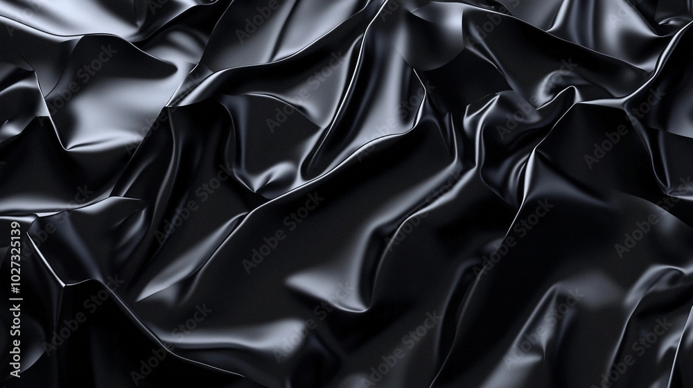 An AI-generated abstract image of dark, flowing textures, evoking the smooth elegance of fabric or waves. An AI-generated abstract image of dark, flowing textures, evoking the smooth elegance of fabric or waves.
