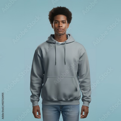 Blank hoodie mockup