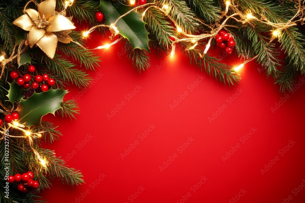 Merry Christmas and Happy New Year holiday background Merry Christmas and Happy New Year holiday background