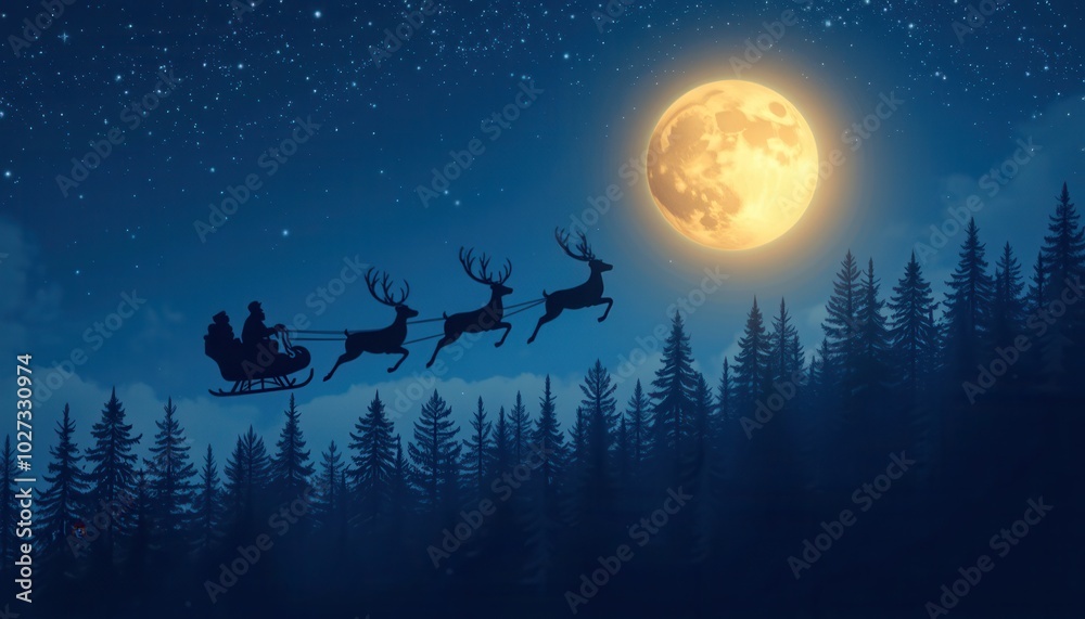 Santa's Sleigh: Night Flight Santa's Sleigh: Night Flight