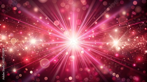 A romantic abstract shine background featuring pinkish-red tones illuminated by soft light