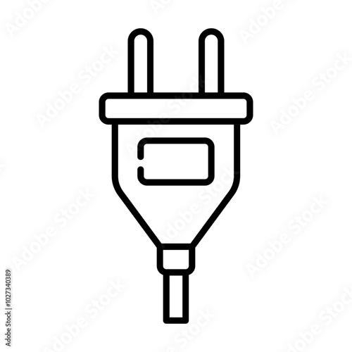 plug line icon