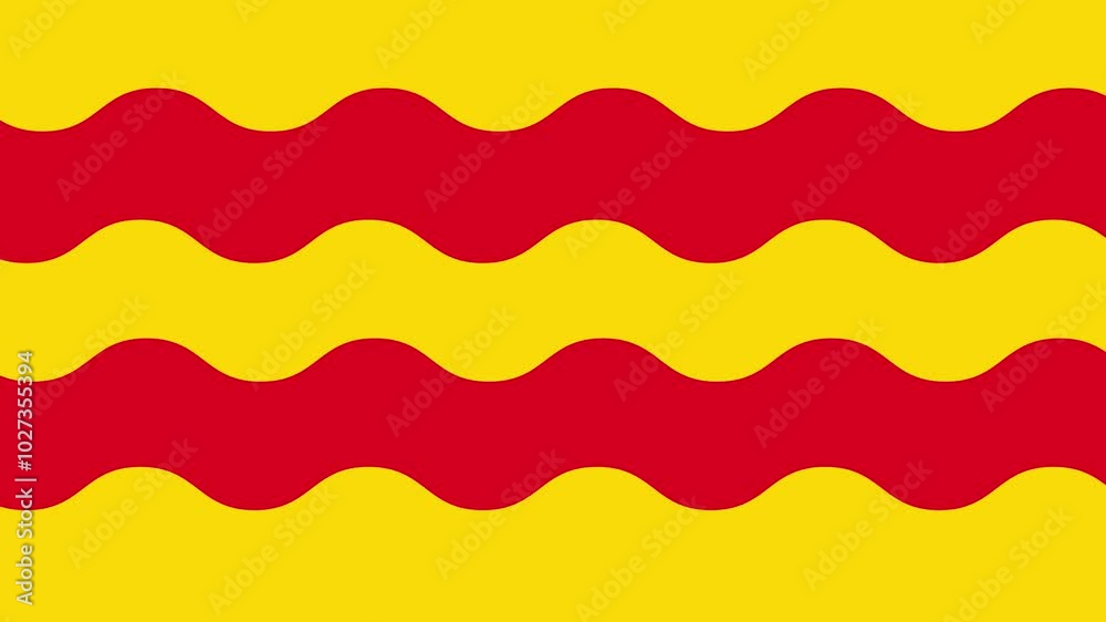 wave illustration red and yellow color background 4K loop motion graphics and animated wave illustration red and yellow color background 4K loop motion graphics and animated