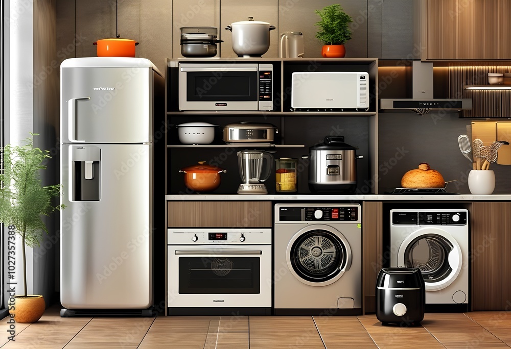 Fototapeta premium home appliances