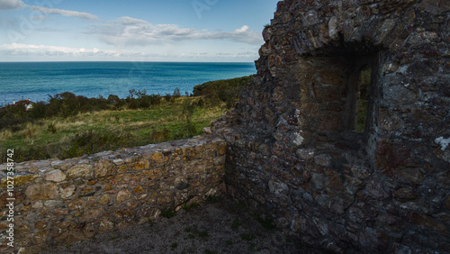 Photography Medieval Ruins on Irish Coast