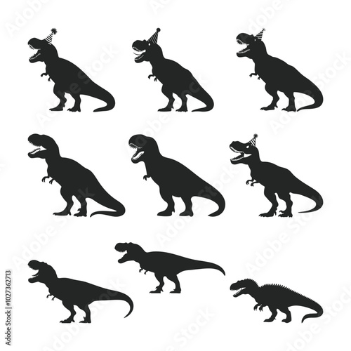 Dinosaur SVG, T-Rex Vector file for Cricut, Dinosaur Silhouette, Dinosaurs Bundle clipart, Stegosaurus svg, Brachiosaurus, Triceratops 